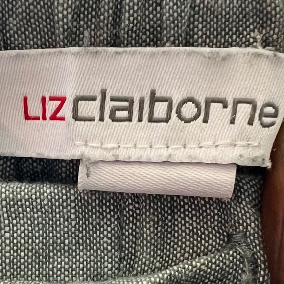 Liz Claiborne Green Linen Blend Jogger Pants Petite Small PS Drawstring Casual - Picture 5 of 7